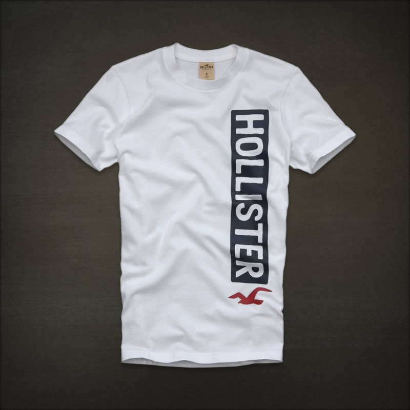 Hollister Hombres De Cuello Redondo Corto Remera HCO4011